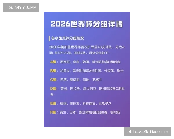 2026世界杯小组资格解析